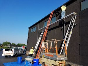 commercial building siding